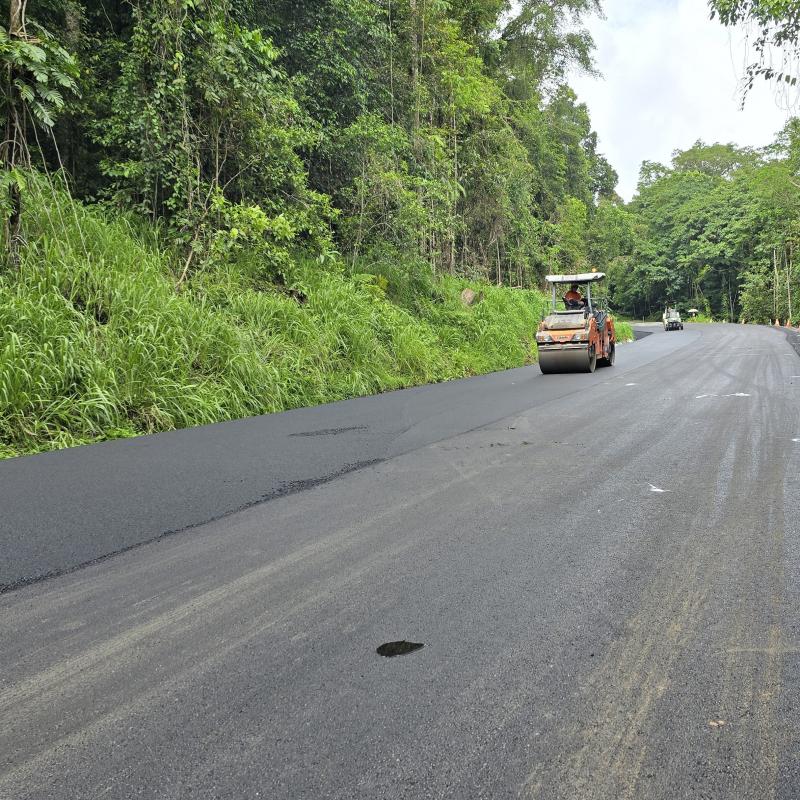 Sealing Palmerston Highway